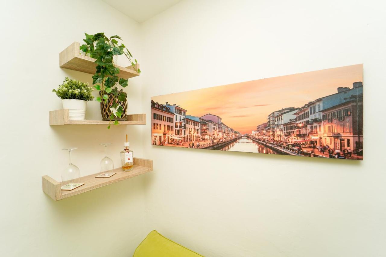 Bomboniera Sui Navigli Con A/C & Wi-Fi Apartment Milan Luaran gambar